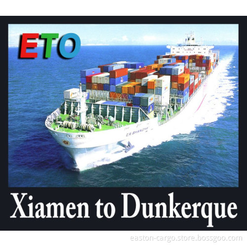 Ocean freight from Xiamen to Dunkerque